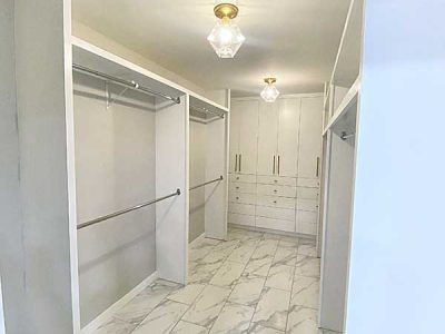 Refurbished Walk In Closet